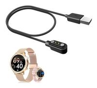 ANQKYO Compatible Pour Cable USB Compatible Pour Smartwatch ETELIAR Montre Connectée Femme 1.32" (1 Pack)