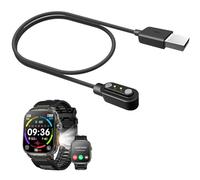 ANQKYO Compatible Pour Cable USB Compatible Pour Smartwatch TAOLOON Montre Connectée Homme 1.91" Militaire Fitness (1 Pack)