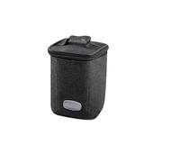 ANQKYO Étui for stylos marqueurs à fermeture éclair, 1 pièce, sac de rangement en toile for marqueurs artistiques de plus grande capacité, 36/48/60/80/168/240 pièces Pour Les Bureaux(Black,L)