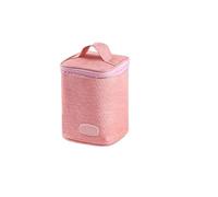 ANQKYO Étui for stylos marqueurs à fermeture éclair, 1 pièce, sac de rangement en toile for marqueurs artistiques de plus grande capacité, 36/48/60/80/168/240 pièces Pour Les Bureaux(Pink,S)