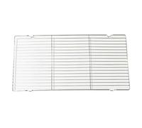 ANQKYO Filet de Barbecue rectangulaire en Acier Inoxydable, 1 pièce, Grille carrée, Accessoires de Barbecue pour Camping(L)