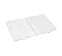ANQKYO Filet de Barbecue rectangulaire Portable for Camping en Plein air, Pique-Nique, Barbecue, Barbecue, Facile à Nettoyer, antiadhésif, Multi-usages pour Camping(30 * 15.8 * 16.5cm)