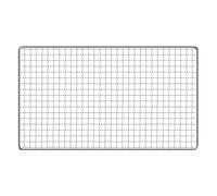 ANQKYO Grille de Refroidissement en Acier Inoxydable for Barbecue au Charbon de Bois, Accessoire de Protection for poêles à gaz Portables pour Camping(20X20CM)