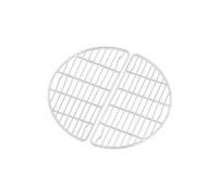 ANQKYO Lot de 2 Filets de Barbecue d'extérieur, Grille à Vapeur en Acier Inoxydable, poêle à Frire, égouttoir à Viande, Grille Anti-brûlure pour Camping