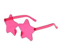 ANQKYO Lot de 20 lunettes de soleil sans monture personnalisées, colorées, en forme de boule, couleur bonbon, une seule pièce Pour FêTe(Rose)