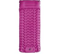 ANQKYO Matelas De Camping Autogonflant Tapis De Salon, Coussin Couchage Épais en Mousse À Mémoire Forme for Le Camping, Matelas Pneumatique Voyage Auto-gonflant(Purple)