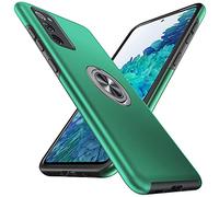 Anqrp Hidden Séries Coque Galaxy S20 FE 4G/5G, Militaire Antichoc Pivoter la béquille Magnétique Intégrée Protection Multicouche Robuste Coque pour Samsung Galaxy S20 FE 6,5 Pouces, Vert Foncé