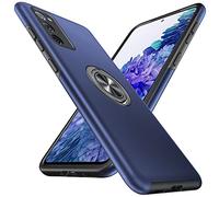 Anqrp Hidden Séries Coque Galaxy S20 FE 4G/5G, Militaire Antichoc Pivoter la béquille Magnétique Intégrée Protection Multicouche Robuste Coque pour Samsung Galaxy S20 FE 6,5 Pouces, Bleu