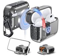Anqrp MagArmor Étui à ouverture automatique pour AirPods Pro 3e génération avec aimants intégrés, ouverture automatique en une pression, compatible avec le chargement Mag-Safe, protection intégrale de