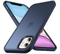 Anqrp Zero Seriesr Compatible avec iPhone 11 Coque, Étui translucide Mat et Minimaliste, Coque pour iPhone 11 avec Silicone Liquide 6.1 Pouces, Bleu