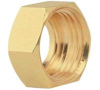 ANQUIER Écrou 6 pans collet battu laiton 20X27-18 - Raccord et tube