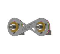 Anquier - Sortie de cloison à visser - STARFIX (Douche/Bain Douche) 150mm à visser - Mâle 1/2" (15/21) sortie Mâle 3/4 réglable - Raccords visitables