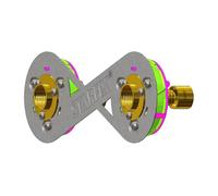 Anquier - Sortie de cloison PER - Sortie de cloison STARFIX 150 PER à glissement Ø 16 - F1/2" (15/21) droit - Anquier