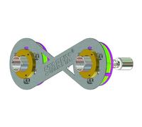Anquier - Sortie de cloison PER - Sortie de cloison STARFIX 150 PER à sertir Ø 16 - Mâle 3/4" (20/27) droit réglable - Anquier