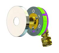 Anquier - Sortie de cloison PER - Sortie de cloison STARFIX MONO PER à compression Ø16 - F1/2" (15/21) coudée -