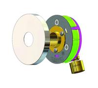 Anquier - Sortie de cloison PER - Sortie de cloison STARFIX MONO PER à glissement Ø16 - F1/2" (15/21) coudée - Anquier