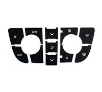 ANRAM Autocollant de réparation de Bouton de climatisation de Voiture pour Opel Astra J GTC Meriva B,Autocollant de Bouton Accessoires