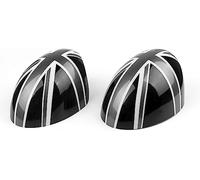 ANram Coques rétroviseur Voiture pour Mini Cooper R55 R56 R57 R58 R60 R61,Couverture Rétroviseur Latéral Garniture De Boîtier Protection,B