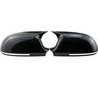 Coquille Miroir Voiture pour Audi A3 8P A4 A5 B8 B8.5 Q3 A6 C6 4F S6,Coque de Rétroviseur Gauche Droite Latéral Garniture De Boîtier,A/Carbon Look-b8