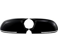 Coquille Miroir Voiture pour Audi A3 8P A4 A5 B8 B8.5 Q3 A6 C6 4F S6,Coque de Rétroviseur Gauche Droite Latéral Garniture De Boîtier,C/Glossy Black-b8