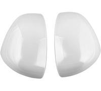 ANRAM Coquille Miroir Voiture pour Mercedes Smart Fortwo Forfour 453,Coque de Rétroviseur Gauche Droite Latéral Garniture De Boîtier,E/Weiss.