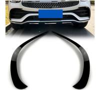 ANram pour Mercedes Benz GLC X253 GLC260 GLC300 2020 2021,Voiture Pare-Chocs Avant Séparateur Spoiler Canard Garniture Accessoires Voiture,B-Glossy Black