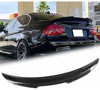 ANRAM Voiture Aileron ArrièRe pour BMW E90 3 Series 2006 2007 2008 2009 2010 2011 Sedan,Aile lèvre Spoiler Protecteur De Garniture De Pare-Choc Arrière De Voiture