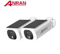 ANRAN 2/3/4 pièces caméra WIFI sans fil extérieure 2.4G 3MP batterie caméra de sécurité solaire projecteur couleur Vision nocturne alarme locale