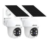 ANRAN 2 pièces caméra de surveillance détection Humain PIR APP gratuite CloudEdge ou ANRAN Q1