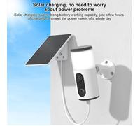 ANRAN [2026 Neuf] 2K Caméra Surveillance WiFi Extérieur sans Fil Solaire,3MP Camera Exterieure avec Lumens Projecteur,Vision Couleur