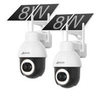 ANRAN 24/7 Enregistrement AOV Camera Surveillance WiFi Exterieure, 2 Pcs