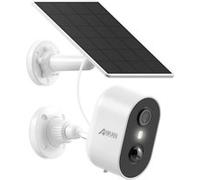 Vidéosurveillance Anran 2K Caméra surveillance batterie Extérieur sans Fil rechargeable avec Panneau Solaire-C2