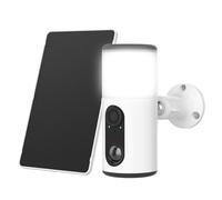 ANRAN Caméra de Surveillance 2K 3MP sans fil extérieur à batterie Panneau Solaire Wifi Détection PIR Audio Bidirectionnel