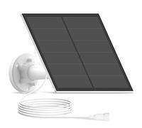 ANRAN Panneau Solaire pour caméra de sécurité extérieure sans Fil Compatible avec 5W