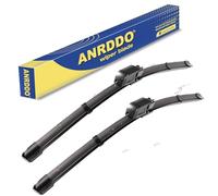 ANRDDO Wipers Replacement For MBZ C CLK Class CLK320 CLK500 CLK55 C230 C240 C280 C350 2003-2009 A8 S8 Original Equipment Replacement Windshield Wiper Blades Set 22"+22"(Set of 2) Pinch Tab