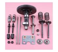 AnRMeT Accessoires Convient for GX390 13HP avec culbuteur de soupape, culbuteur, Plaque de Tige de poussée 14100-ZF6-W01, 14410-ZE3-013, Arbre à cames de tronçonneuse