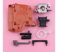 AnRMeT Accessoires Œillet de Fixation de Base de carburateur for Hus 372 371 365 362, Clip de Support de collecteur d'admission, kit de Tige de Starter, pièce de Rechange for tronçonneuse