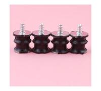 AnRMeT Accessoires Lot de 4 Petits éléments de Montage for Tampon AV, adaptés aux tronçonneuses 61, 66, 266, 268, 272, pièces de Rechange for Outils de Jardin