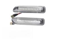 ANrnkYHsh Clignotant dynamique LED Compatible avec la série 3 E46 berline coupé Wagon 1997 - 2001, feu de marqueur Flash de garde-boue latéral(Emitting Color: Dynamic Crystal)
