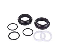 ANrnkYHsh Kit de réparation de Fourche, Capuchon de Piston à Air, Joint d'essuie-Glace, Joint d'huile, rondelle en Mousse 30mm 32mm, Compatible avec Fourche de vélo VTT XCR(30mm)