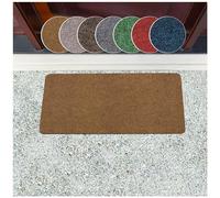 ANRO Paillasson anti-salissure, lavable, imperméable, résistant, pour entrée, porte, couloir, cuisine, chambre à coucher, poète, 40 x 80 cm, tapis en coco