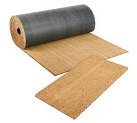 ANRO Paillasson/tapis en fibre de coco, gratte-pieds, plusieurs tailles et hauteurs, produit naturel, épaisseur : 20 mm, dimensions : 240 x 100 cm