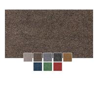 ANRO Poet Tapis de sol, paillasson, anti-salissures, lavable, imperméable, robuste, pour l'entrée, la porte d'entrée, le couloir, la cuisine, la chambre à coucher, marron foncé, 50 x 100 cm