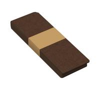 ANRO Tapis escalier antidérapant lot de 10 autoadhérent Chocolat 75x25 cm | Autoadhérent sans colle · Antidérapant · Polyester avec dos TPE-silicone · Lavable · Pour escaliers intérieurs