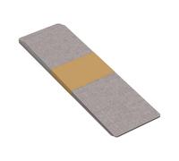 ANRO Tapis escalier antidérapant lot de 5 autoadhérent Beige 100x30 cm | Autoadhérent sans colle · Antidérapant · Polyester avec dos TPE-silicone · Lavable · Pour escaliers intérieurs