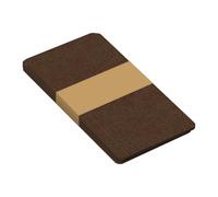 ANRO Tapis escalier antidérapant lot de 5 autoadhérent Chocolat 50x25 cm | Autoadhérent sans colle · Antidérapant · Polyester avec dos TPE-silicone · Lavable · Pour escaliers intérieurs