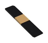 ANRO Tapis escalier antidérapant lot de 5 autoadhérent Noir 100x20 cm | Autoadhérent sans colle · Antidérapant · Polyester avec dos TPE-silicone · Lavable · Pour escaliers intérieurs