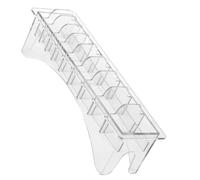 Anrom Support de peigne pour tondeuse Wahl | Organiseur professionnel de protection pour tondeuse à cheveux, base de support pour peigne de guidage, 10 emplacements