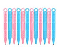 Anruyi 12Pcs Stylo magnétique Stylo à Dessin Magnétique Stylos pour Ardoise Stylo pour Enfants Planche à Dessin pour Tableau à Dessin magnétique pour Enfants(10 * 0.9cm)
