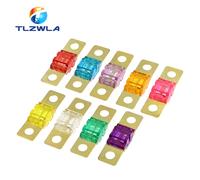 ANS FUSE 20A 30A 40A 50A 60A 70A 80A 100A 125A 150A 175A ANL plaqué or fusibles de voiture Mini voiture stéréo Audio AFS fusible